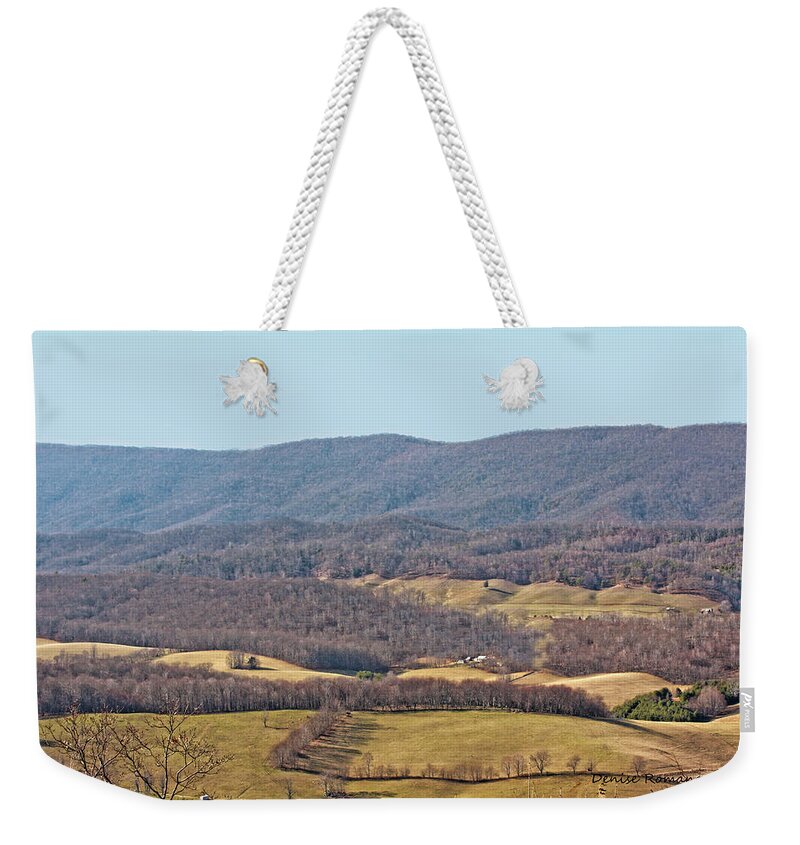 Mountains Weekender Tote Bag featuring the photograph Bare Winter by Denise Romano