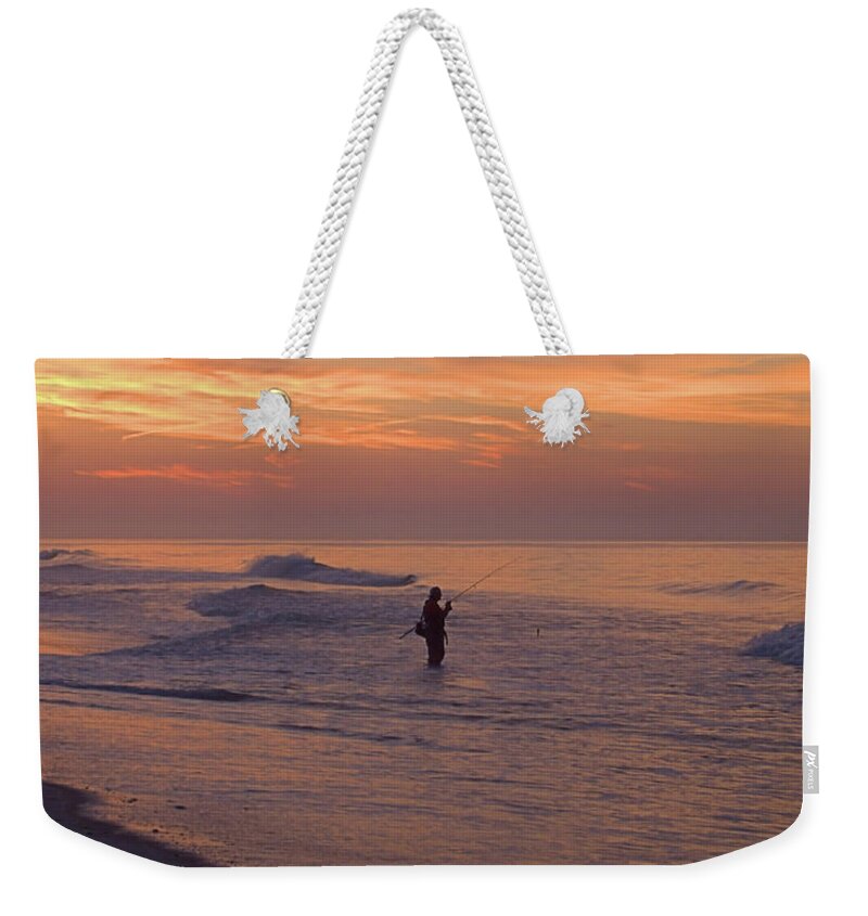 Seas Weekender Tote Bag featuring the photograph Bassing I I I by Newwwman