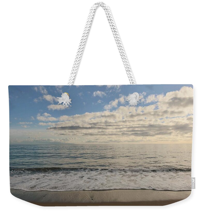 Beach Weekender Tote Bag featuring the photograph Beach Day - 2 by Christy Pooschke