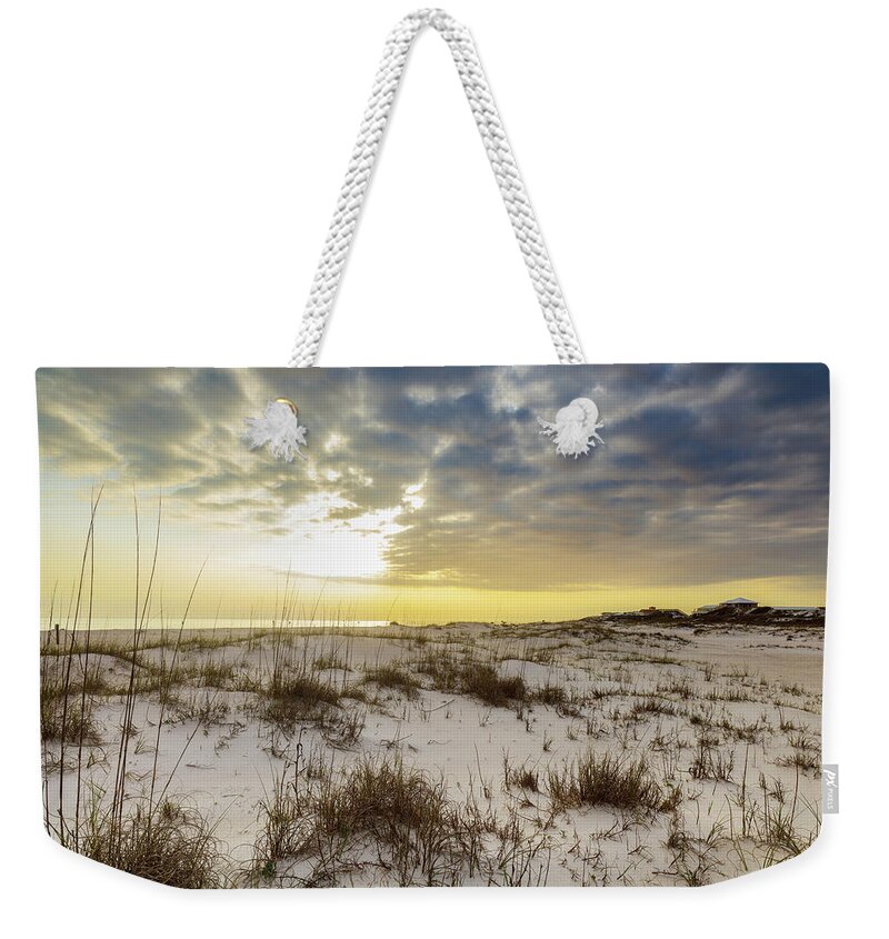 Gulf Of Mexico Weekender Tote Bag featuring the photograph Beach Tranquility by Raul Rodriguez