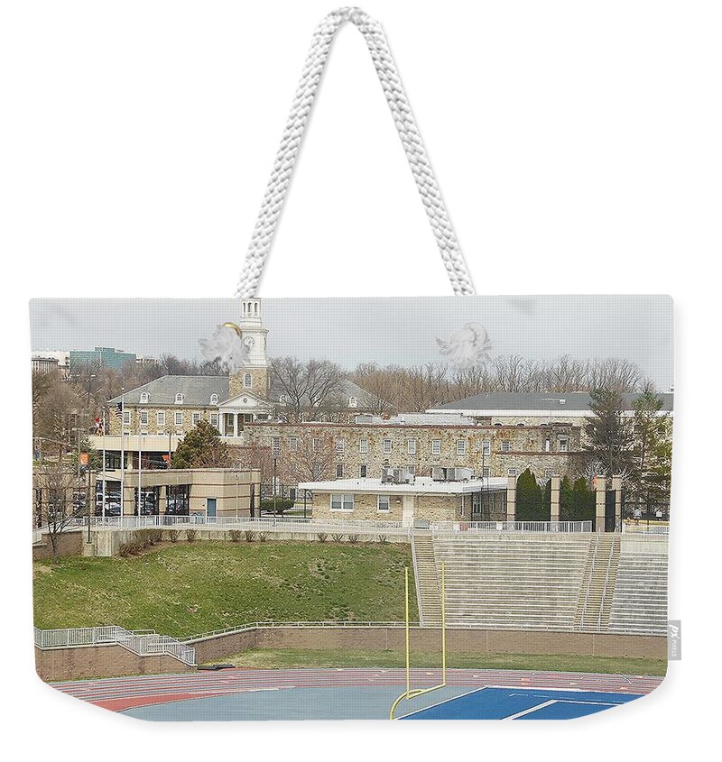 Msu Weekender Tote Bag featuring the photograph Bear Cave by Antonio Moore