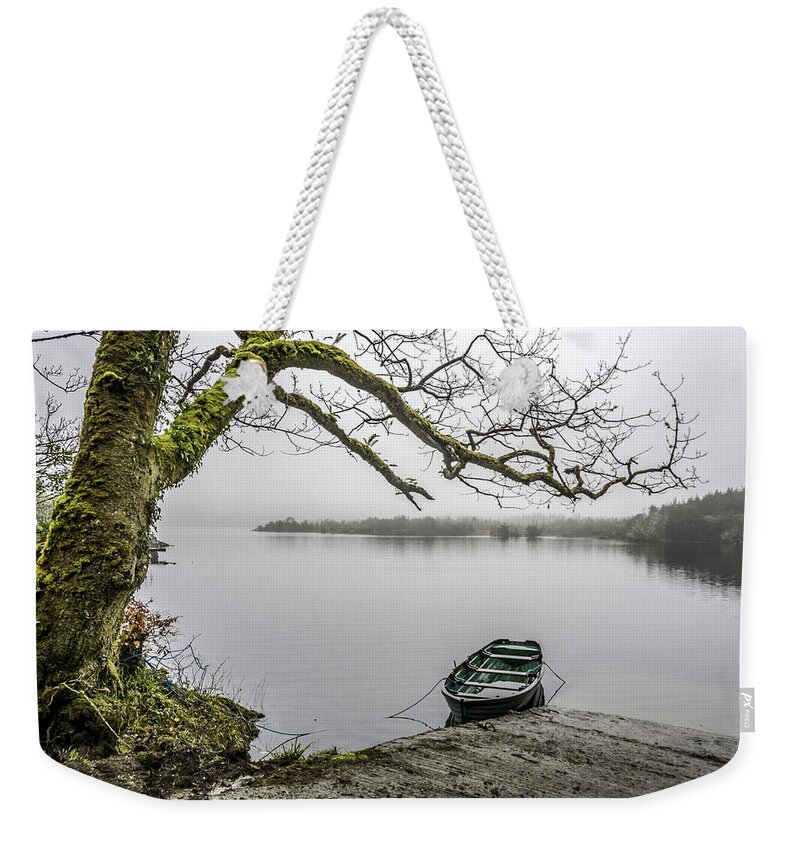 Ireland Weekender Tote Bag featuring the photograph Beautiful Ballynahinch Lake by WAZgriffin Digital