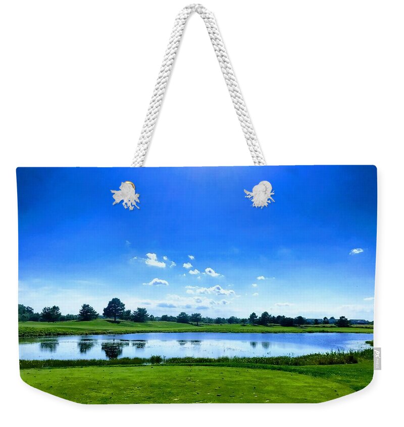 Summer Weekender Tote Bag featuring the photograph Beautiful Day by Chris Montcalmo