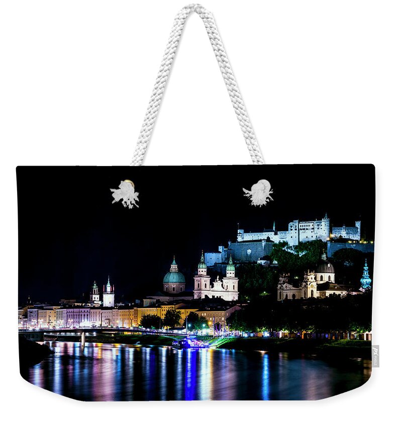 Travel Weekender Tote Bag featuring the photograph Beautiful Salzburg by David Morefield