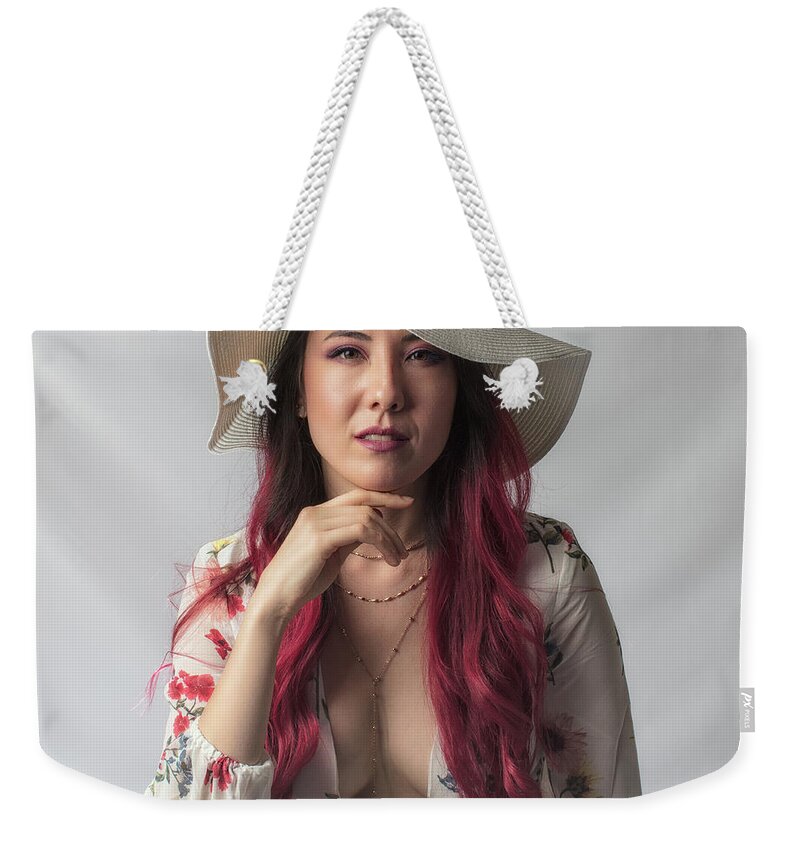 Cat Weekender Tote Bag featuring the photograph Beautiful Soft Cat by Gregory Daley MPSA