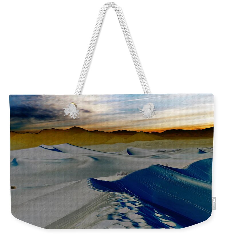 Death Valley National Park Weekender Tote Bag featuring the photograph Been Through The Desert by Joe Schofield