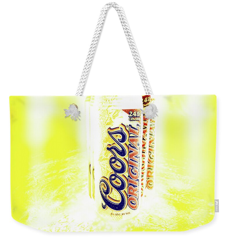 Art Weekender Tote Bag featuring the photograph Beer Cans by YoPedro