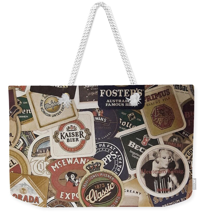 Beer Weekender Tote Bag featuring the photograph Beers of the world by Nicklas Gustafsson