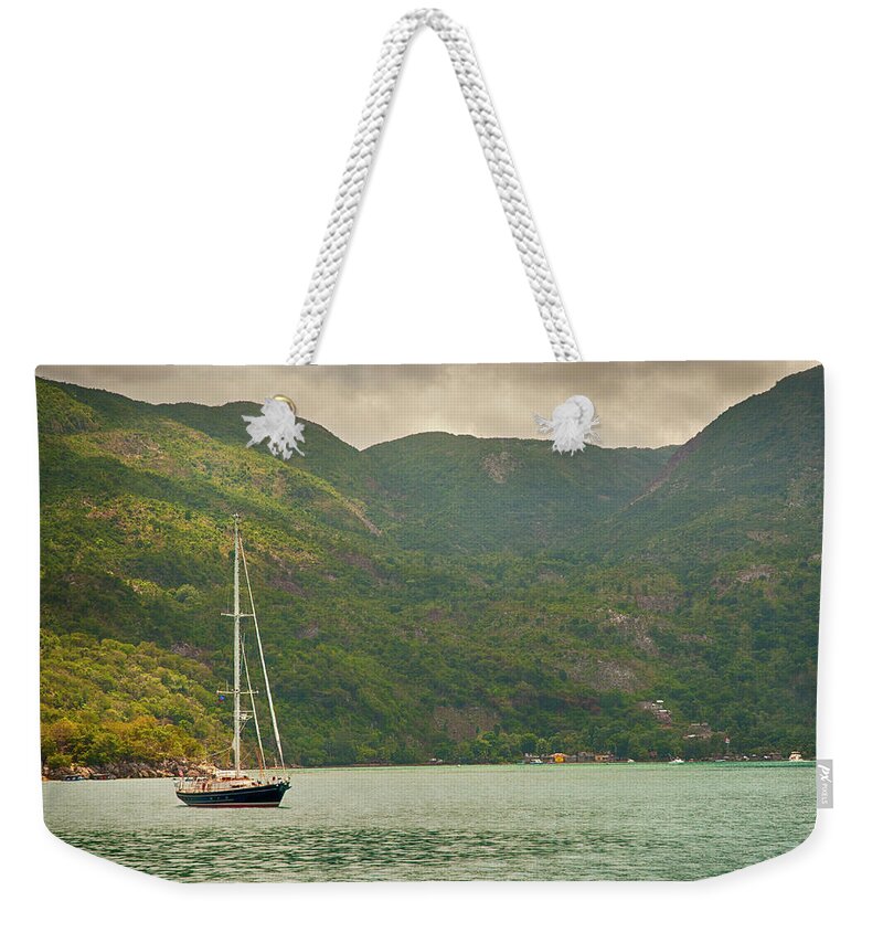 Haiti Weekender Tote Bag featuring the photograph Before the Storm by Mick Burkey