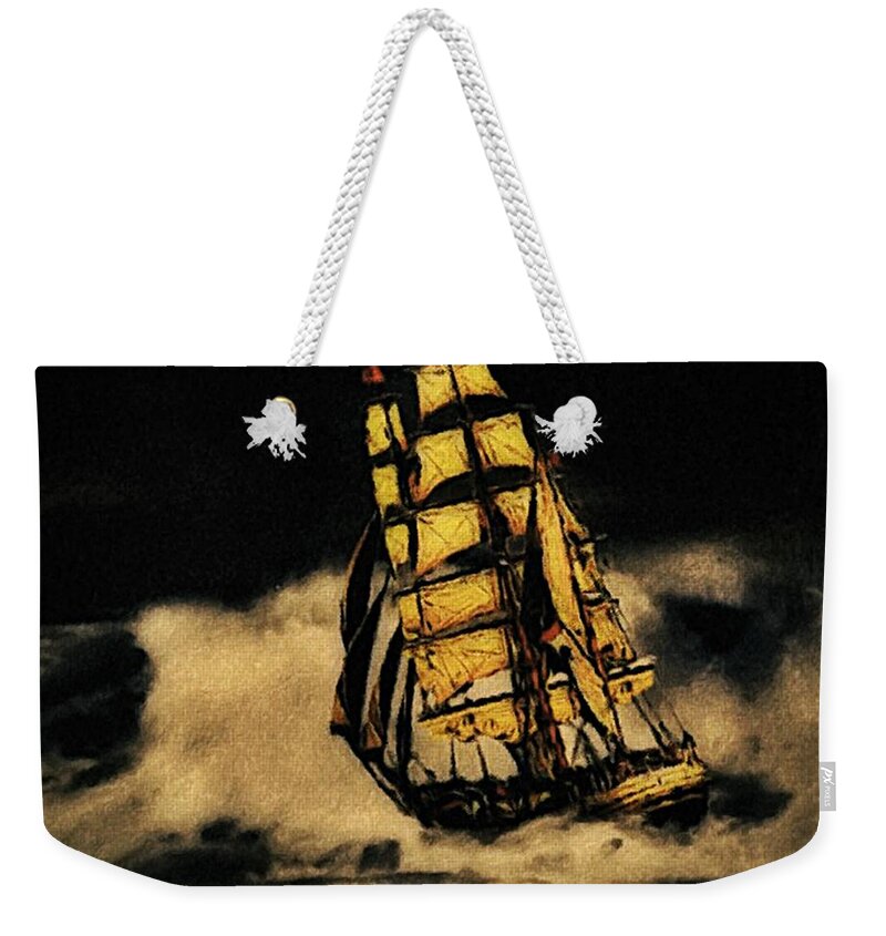 Before The Wind Weekender Tote Bag featuring the photograph Before the Wind by Blair Stuart