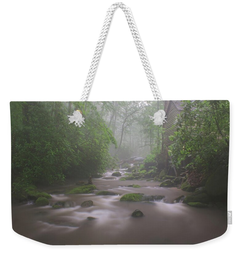 Art Prints Weekender Tote Bag featuring the photograph Behind the Mill by Nunweiler Photography