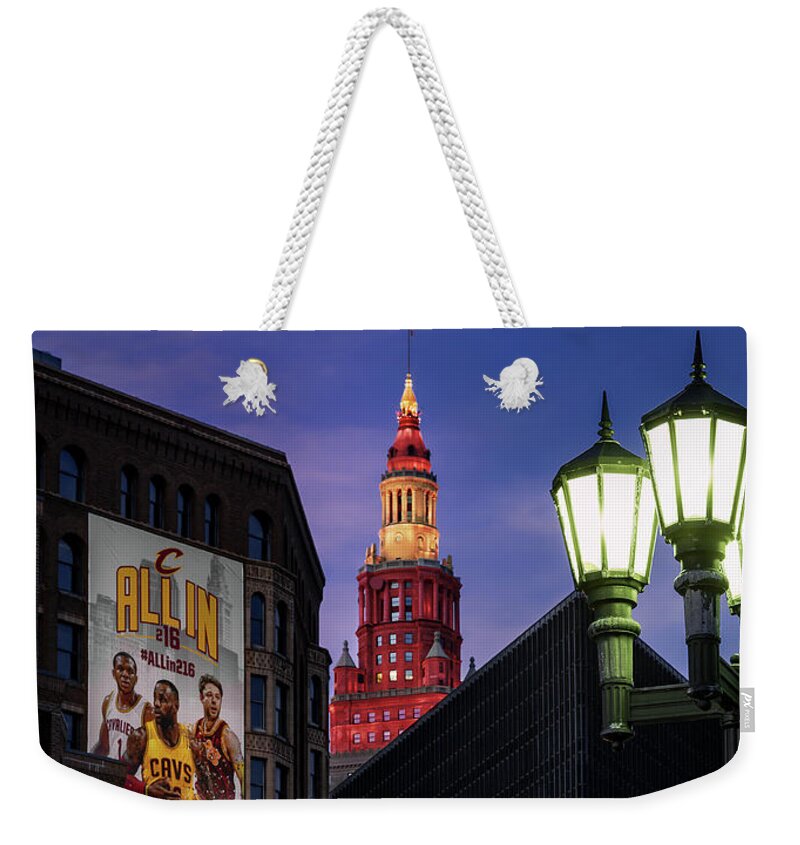Believeland Weekender Tote Bag featuring the photograph Believeland by Dale Kincaid