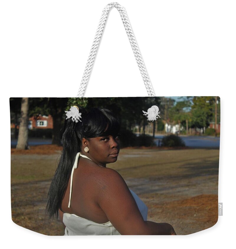 Ebony Weekender Tote Bag featuring the photograph Best Friends 6 by Christopher White