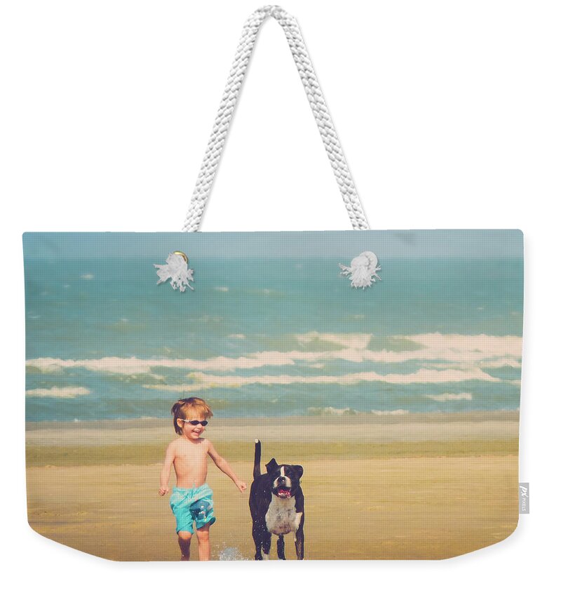 Best Weekender Tote Bag featuring the photograph Best Friends by Wim Lanclus
