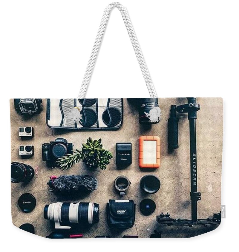 Best GoPro Accessories for Travel Online UK Weekender Tote Bag by Fone Stuff - Pixels