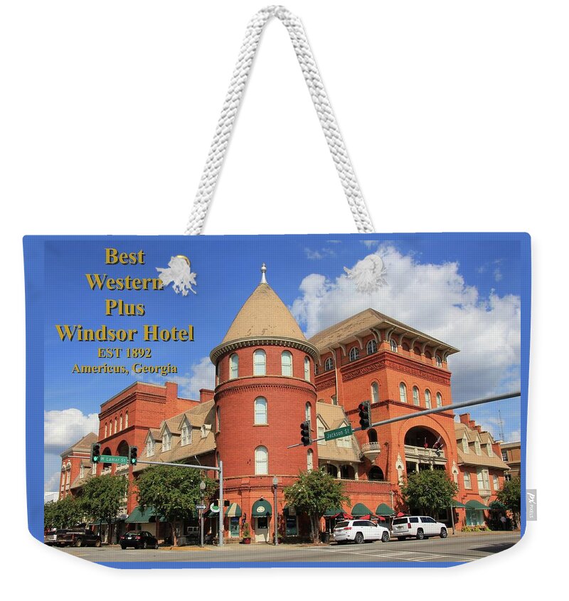 Best Western Plus Windsor Hotel Weekender Tote Bag featuring the photograph Best Western Plus Windsor Hotel by Jerry Battle