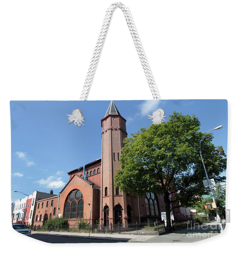 Bethesda Baptist Church Weekender Tote Bag featuring the photograph Bethesda Baptist Church by Steven Spak