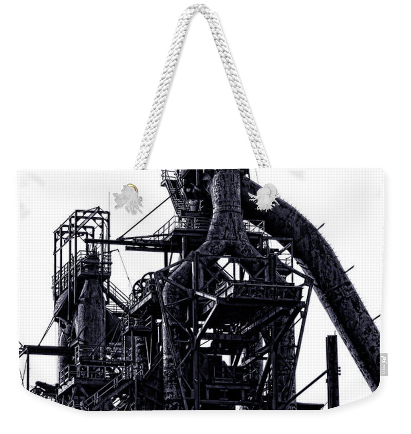 Smokestacks Weekender Tote Bag featuring the photograph Bethlehem by Olivier Le Queinec