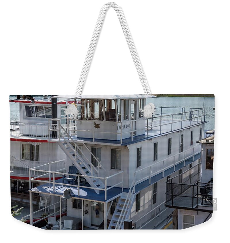 Betty Lou Weekender Tote Bag featuring the photograph Betty Lou by Holden The Moment