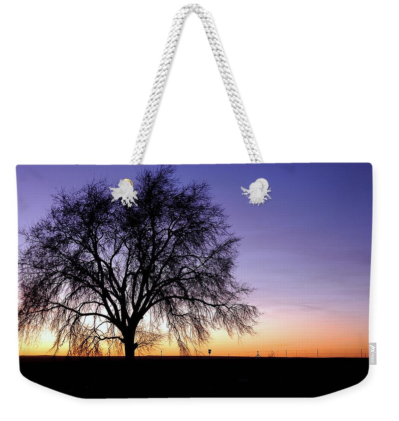 Morning Weekender Tote Bag featuring the photograph Big Sky - New Mexico by DArcy Evans