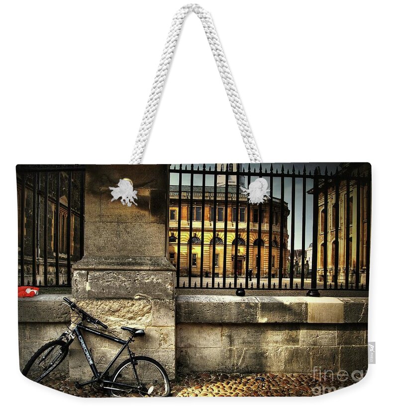 Bike Weekender Tote Bag featuring the photograph Bike by Yhun Suarez