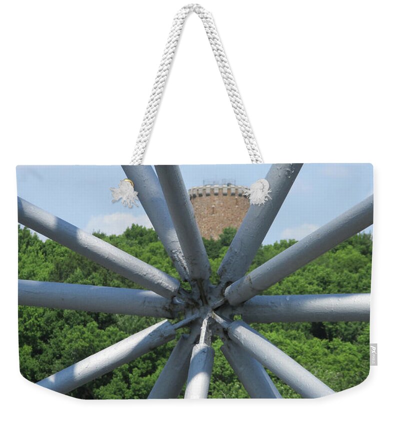Montreal Weekender Tote Bag featuring the photograph Biosphere 8 by Randall Weidner
