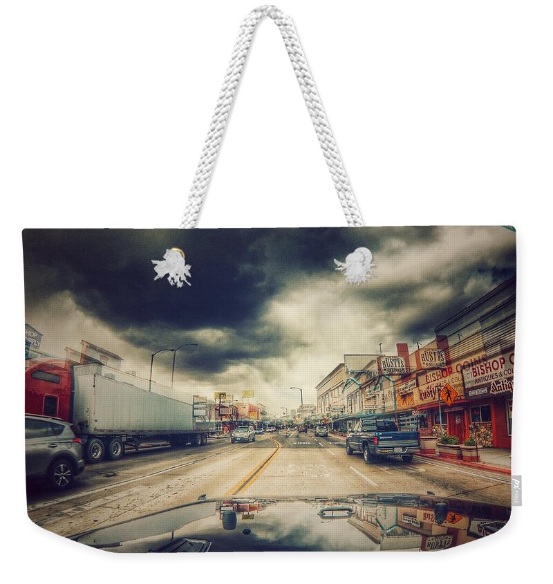 Bishop Weekender Tote Bag featuring the photograph Bishop Ca. by Mark Ross