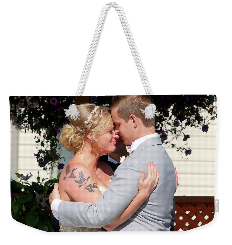  Weekender Tote Bag featuring the photograph Bk-012 by Larry Ward