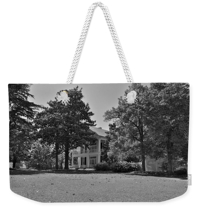 Black And White Weekender Tote Bag featuring the photograph Black and White 102 by Jimmy McDonald
