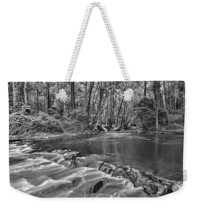 Black And White Weekender Tote Bag featuring the photograph Black and White 36 by Jimmy McDonald