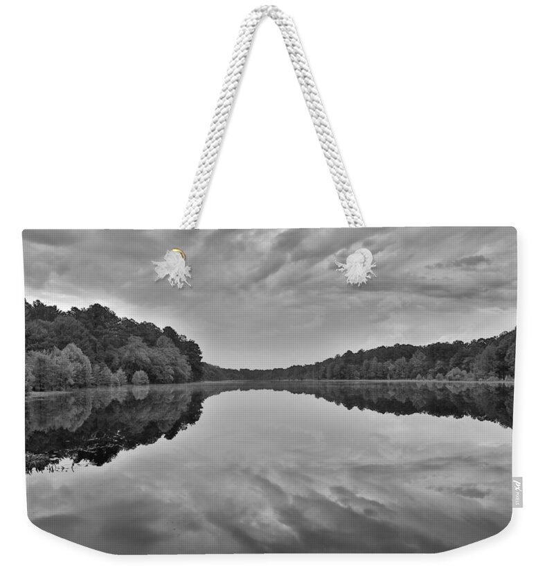 Black And White Weekender Tote Bag featuring the photograph Black and White 71 by Jimmy McDonald