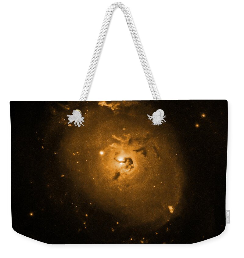 Science Weekender Tote Bag featuring the photograph Black Hole Optical by Nasa
