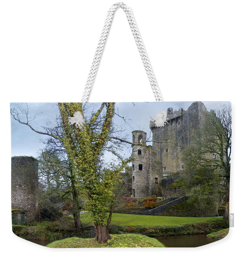 Ireland Weekender Tote Bag featuring the photograph Blarney Castle 3 by Mike McGlothlen