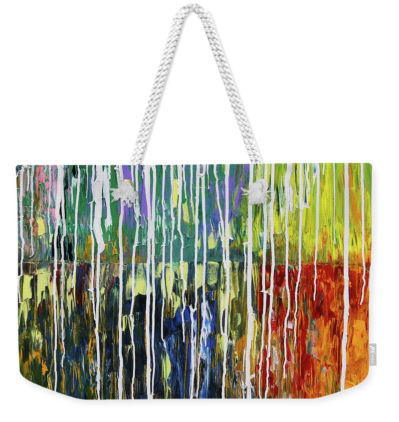 Fusionart Weekender Tote Bag featuring the painting Bleached by Ralph White