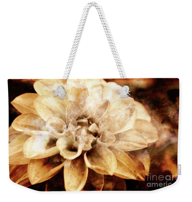 Flower Weekender Tote Bag featuring the photograph Blooming Perfection by Lori Dobbs