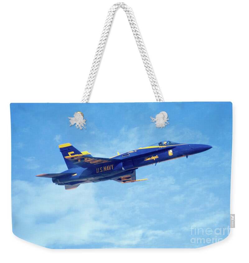 Blue Angel Weekender Tote Bag featuring the photograph Blue Angel #5 in Arizona by Bob Hislop