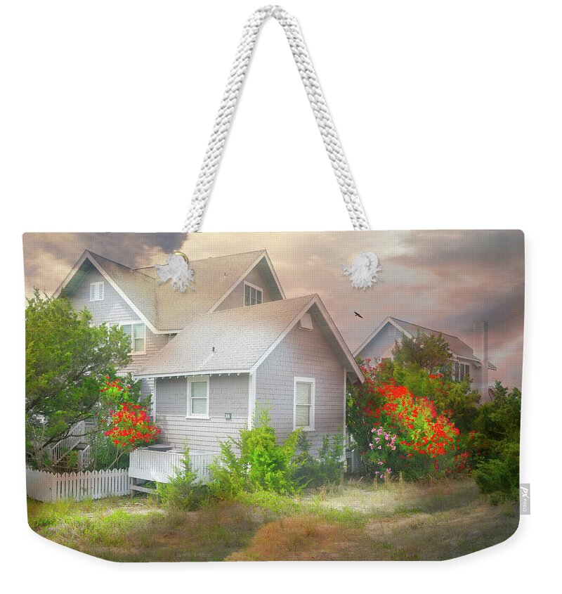 Bald Head Island Weekender Tote Bag featuring the photograph Board Games by Diana Angstadt