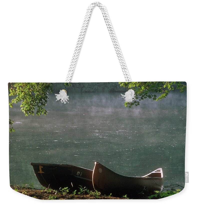 Natchez Weekender Tote Bag featuring the photograph Boats - Natchez by DArcy Evans