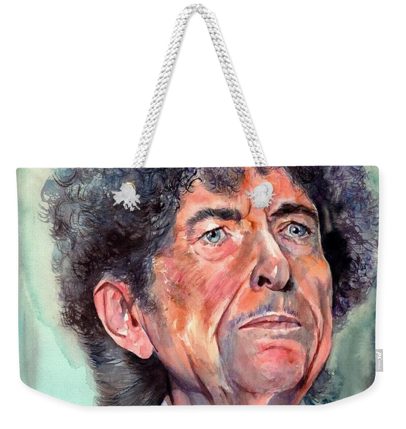 Bob Dylan Rock And Roll Weekender Tote Bags