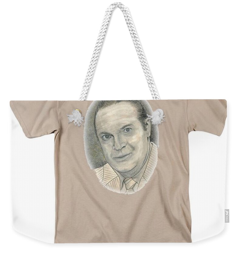  Weekender Tote Bag featuring the painting Bob Hope #1 by Herb Strobino
