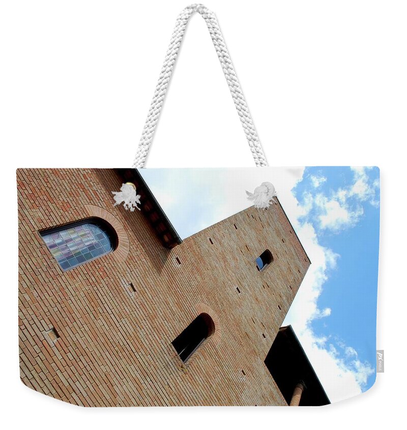 Certaldo Weekender Tote Bag featuring the photograph Boccaccio's House by Fabio Caironi