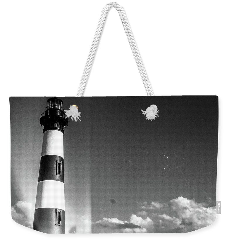 Bodie Island Light Station Weekender Tote Bag featuring the photograph Bodie Island Lighthouse by David Sutton