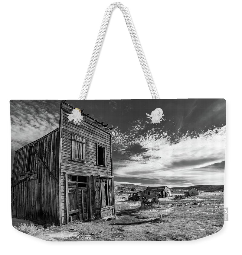 Historic Weekender Tote Bag featuring the photograph Bodie by Jody Partin