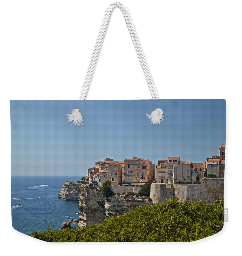 Bonifacio Weekender Tote Bag featuring the photograph Bonifacio by Jonathan Kerckhaert