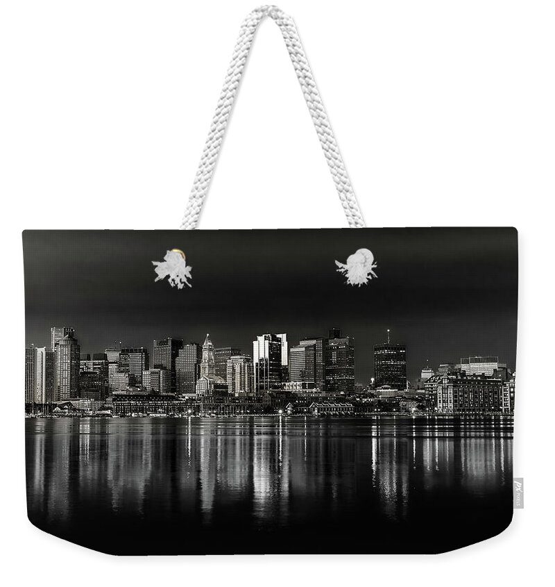Boston Weekender Tote Bag featuring the photograph Boston Sunrise by Rob Davies