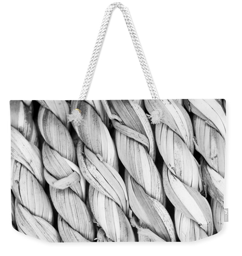 Braid Weekender Tote Bag featuring the photograph Bound Together by Steven Santamour