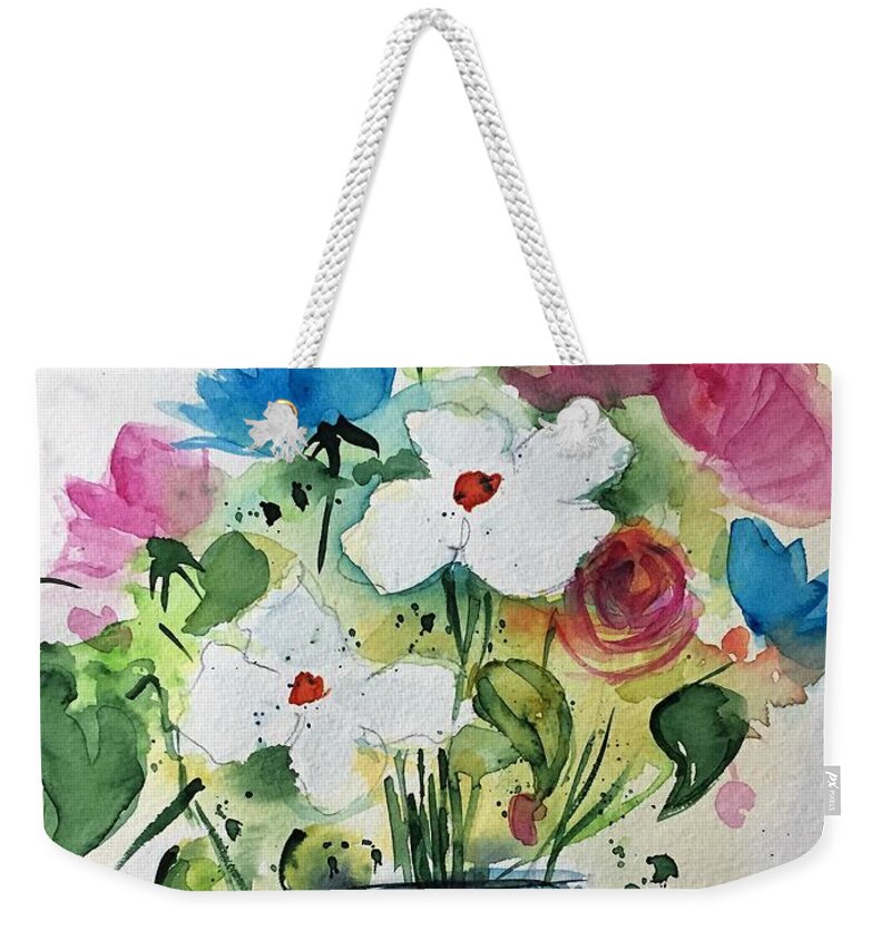 Bouquet 4 Weekender Tote Bag for Sale by Britta Zehm