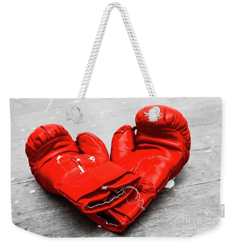 Boxing Weekender Tote Bag featuring the photograph Boxer still life by Jorgo Photography
