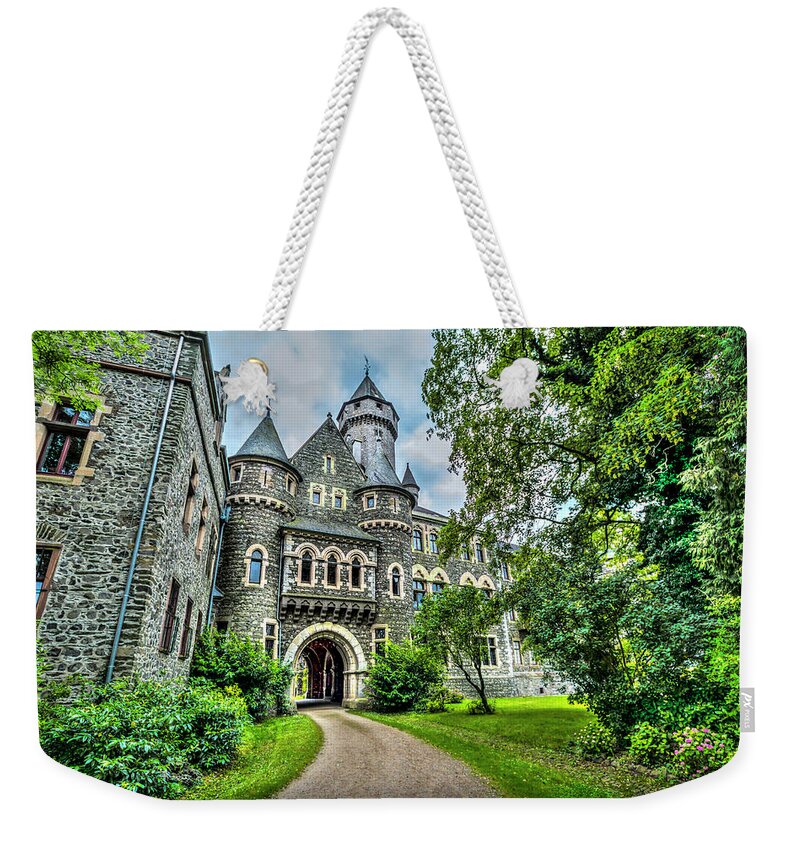 Braunfels Weekender Tote Bag featuring the photograph Braunfels Castle by David Morefield