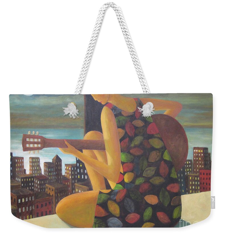 Brazil Weekender Tote Bag featuring the painting Brazil by Glenn Quist